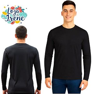 Camiseta Manga Longa Masculina Termica Proteção Uv50 Dry Fit 7LNKT7X5B