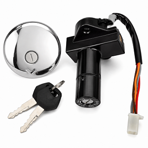 Kit Chave Ignição com tampa do tanque Suzuki Intruder 250