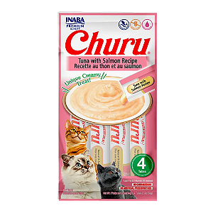 Churu Gato Sabor Atum e Salmão 56g