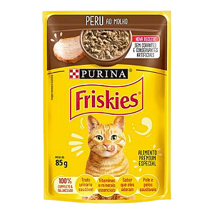 Friskies Sachê Gato Adulto Sabor Peru 85g