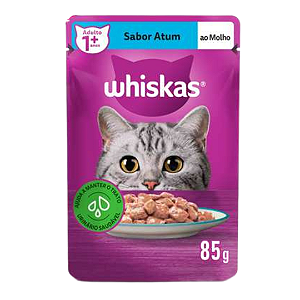 Whiskas Sachê Gato Adulto Sabor Atum 85g
