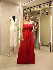 Vestido Longo Vermelho