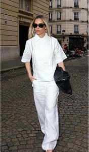 Conjunto em Linho Branco