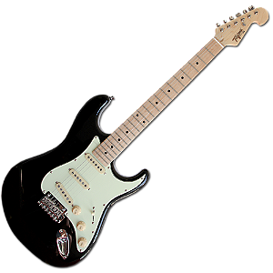 Guitarra Tagima Classic Series Preto com Mintgreen - T635BK