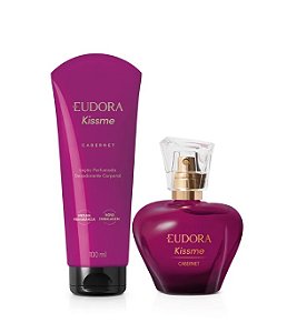 Novo Kiss Me Cabertnet Colônia 50ml+loção 100 Ml, Eudora