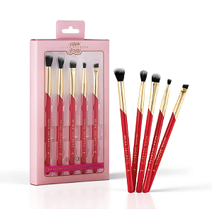 Kit de Pincéis para Olhos Essenciais Niina Secrets , Eudora