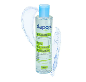 Agua Micelar Acido Hialuronico 200ml - Dapop