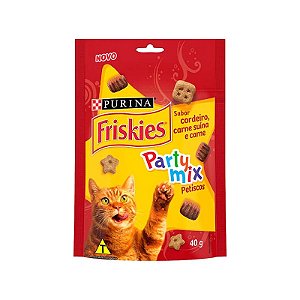 Petisco Nestlé Purina Friskies Party Mix, GatosAdultos