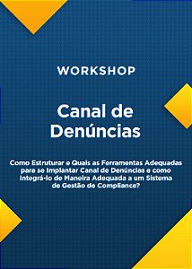 Workshop: Canal de Denúncias