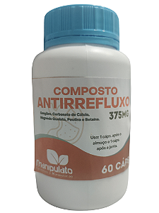 Composto Antirrefluxo 375mg 60caps