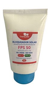 BLOQUEADOR SOLAR FÍSICO, FPS 50, 60 GRAMAS