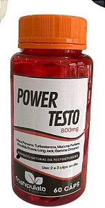 POWER TESTO 800MG, 60 CÁPS