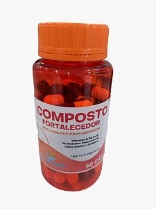 COMPOSTO FORTALECEDOR- PELE, CABELOS E UNHAS RENOVADAS 60CAPS