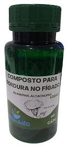 COMPOSTO PARA GORDURA NO FIGADO 400MG 60CAPS
