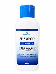 Shampoo Cetoconazol com Óleo de Melaleuca 100 ml