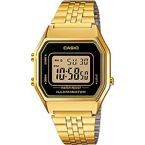 Relógio Casio Vintage Feminino Digital LA680WGA-1DF
