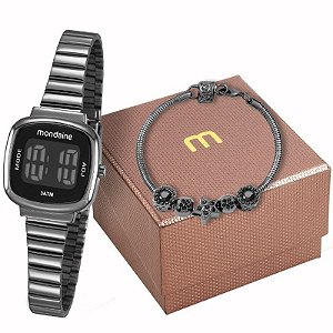 Kit Relógio Mondaine Feminino 53717LPMVPE3K1