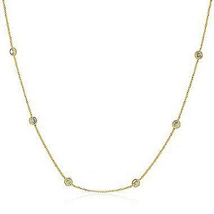 Colar Chocker MyTime Folheado a Ouro 18k FGA0082