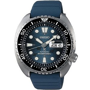 Relógio Seiko Automático Masculino Prospex king Turtle Dark Manta Ray SRPF77 D1DX