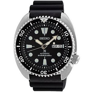Relógio Seiko Masculino Automático Prospex Turtle  SRPE93B1 P1PX