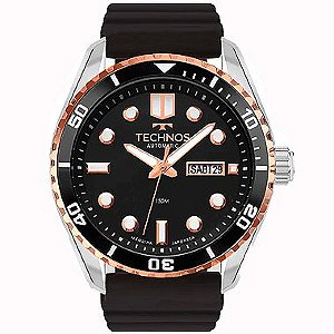 Relógio Technos Masculino Automático Diver 8205PB/2P