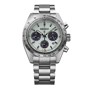 Relógio Seiko Solar Prospex SpeedTime Panda SSC965B1