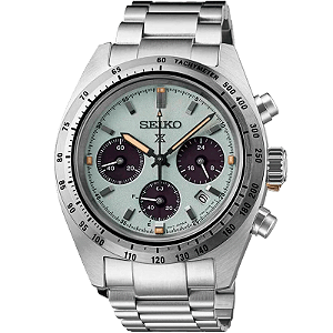 Relógio Seiko Solar Prospex SpeedTime Panda SSC965B1