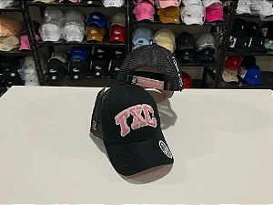Boné Txc Preto Com Rosa