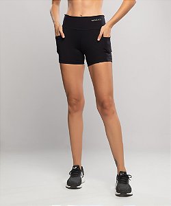 Short Bolso Lateral- Preto