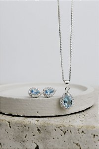 Conjunto Gota - Azul Claro