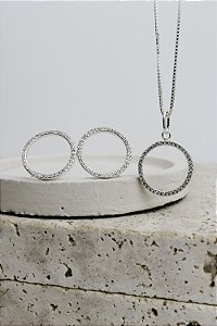 Conjunto Aro Cravejado