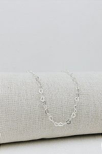 Corrente Corações - 50cm