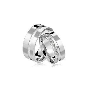 Aliança Bridgetown - Prata 950