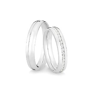 Aliança Santiago - Prata 950