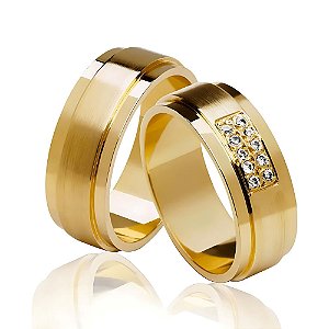 Aliança Escópia - Ouro 18k