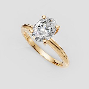 Anel Aurora Lume Oval - Ouro 18k