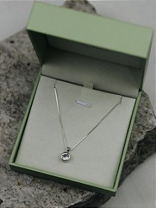 Colar Aura - Ametista Verde Claro