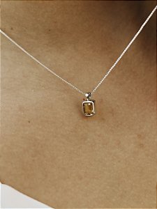 Colar Alísio - Citrino Claro