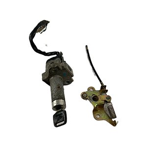 Kit chave contato trava do banco Honda Cbx 200 Strada