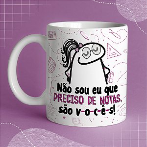 Caneca Dia dos Professores Flork de Cerâmica para Presente