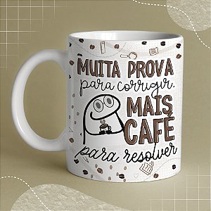 Caneca Dia dos Professores Flork de Cerâmica para Presente