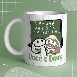 Caneca Dia dos Professores Flork de Cerâmica para Presente
