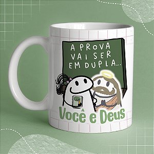 Caneca Dia dos Professores Flork de Cerâmica para Presente