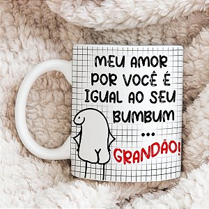 Caneca Flork Personalizada Meu Amor por Você