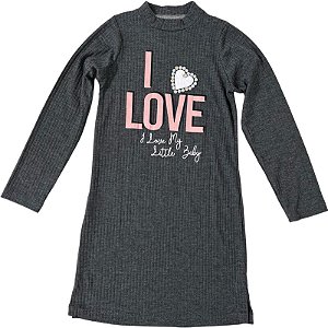 Vestido infantil tubinho