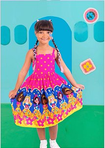 Vestido infantil confort princesas