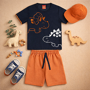 CONJUNTO KIDS DINO