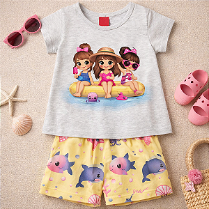 CONJUNTO ALGODÃO MARIAS