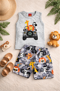 CONJUNTO SAFARI KIDS