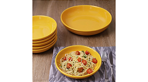 Jogo para Massas 7 Peças Amarelo - La Cuisine